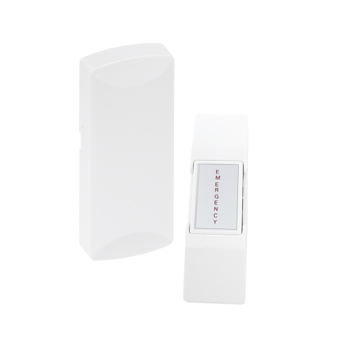 SFIRE SF-PANIC-345 Botón de Pánico SF12EMG con Transmisor Inalámbrico, ideal para Alarma Vecinal