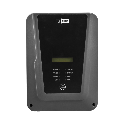 SFIRE SF-SMART-FENCE Energizador 2 Joules, 6000 mts lineales de proteccion, WIFI y Receptor para Control Remoto y Tag integrados