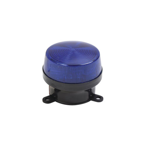 SFIRE SF-STRB Mini estrobo color azul con montaje de pestaña.