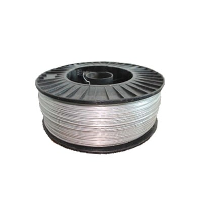 SFIRE SF14AWG500 Bobina de 500 Metros, Alambre de Aluminio Reforzado, 14 AWG, Para Intemperie, Ideal para Cercas Electrificadas