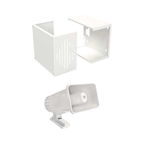 SFIRE SF581AGAB Sirena de 2 tonos 30 W/ Sonido 118 dB, Gabinete IMP30V3 Incluido