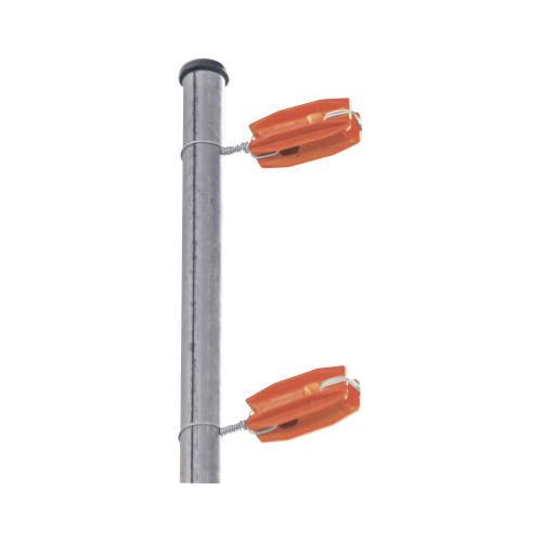SFIRE SFESQUINEROOR Aislador de color Naranja para postes de esquina de alta Resistencia con Anti UV de uso en cercos eléctricos