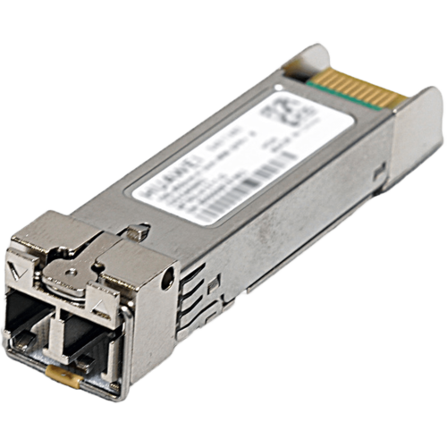 HUAWEI SFP-10G-ZR Transceptor Optico 10GBase-ZR, Conector SFP+, Velocidad de 10G, Monomodo (1550nm), Distancia hasta 80km, Conector LC