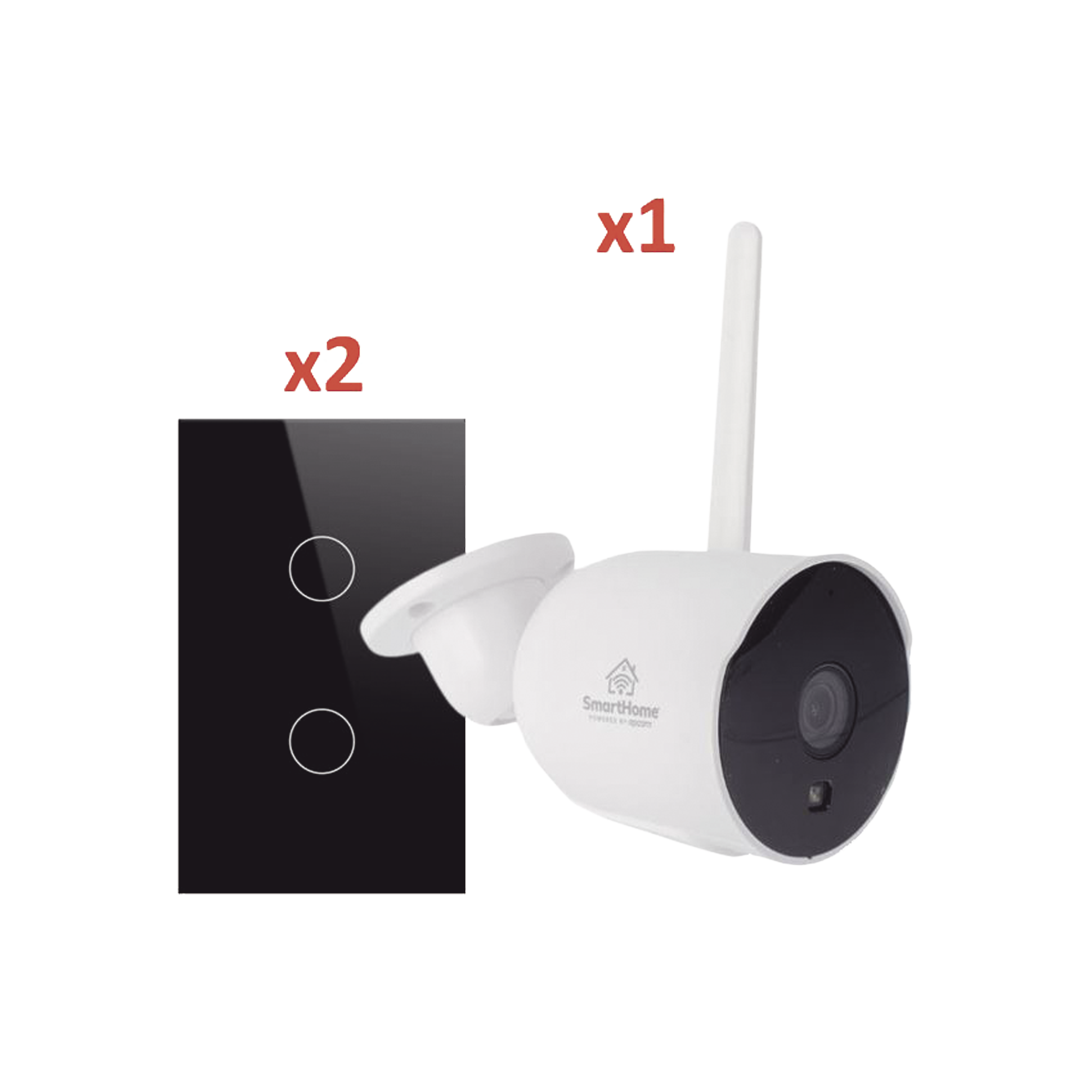 SMARTHOME BY EPCOM SH1CAM2SK (Wifi) KIT 1 camara Wifi y 2 apagadores inteligentes Wifi