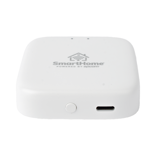 SMARTHOME BY EPCOM SHGATEWAYZWB (ZigBee) Controlador HUB ZigBee, conexión Bluetooth y Wifi, compatible con Alexa y GoogleHome y cámaras IP SmartHome by Epcom