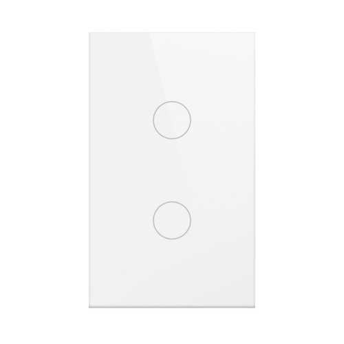 SMARTHOME BY EPCOM SHS212ZWH (ZigBee) Apagador switch inalámbrico ZigBee, control de 2 regresos de carga, 110V
