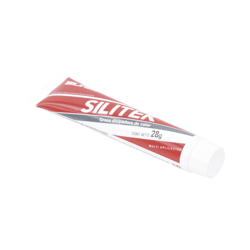 SILIMEX SILITEK Pasta térmica aislante, previene corrosión por humedad en instalaciones al exterior, soporta de -20 hasta 220ºC, tubo 28 grs
