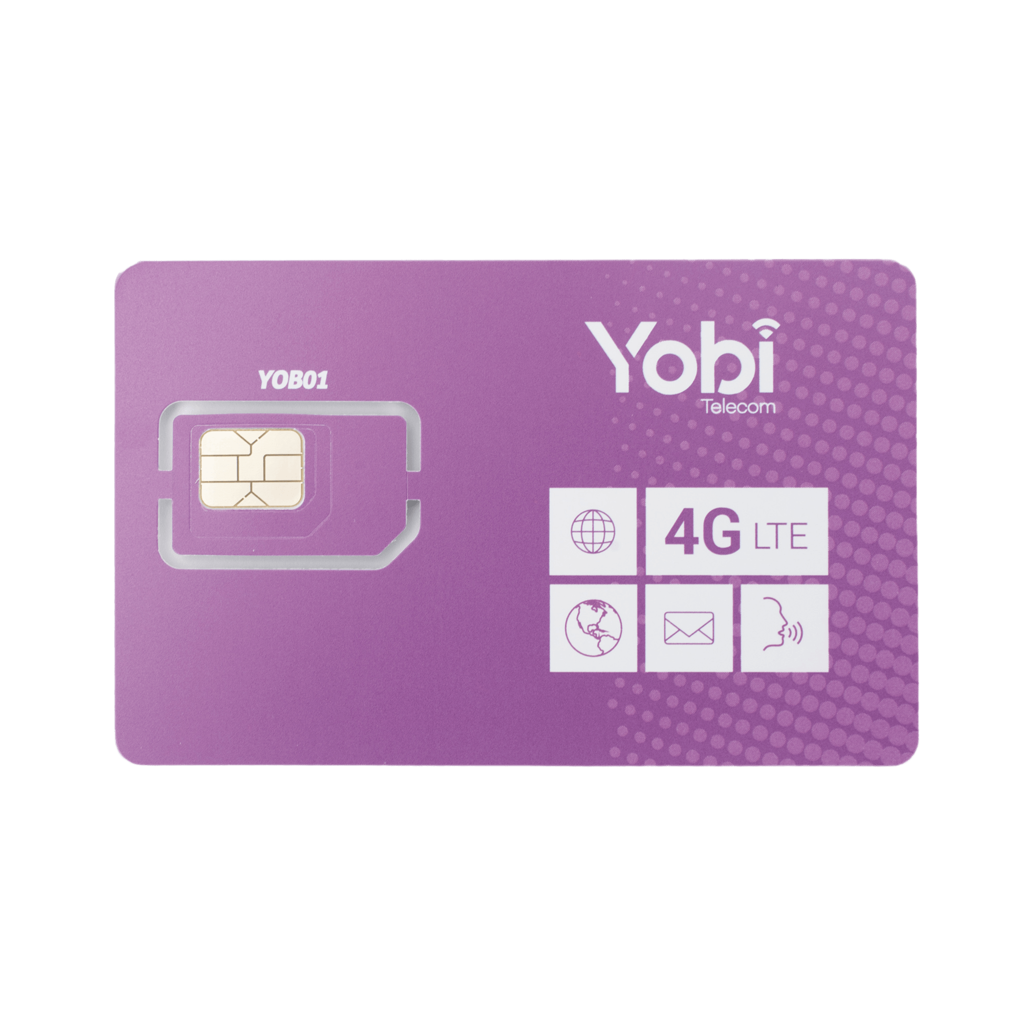 YOBI SIM5GBYOBI SIM Yobi para dispositivos móviles 3G/4G con recarga de 5GB cada mes durante 1 año de servicio (solo datos)
