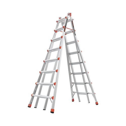 Little Giant Ladder Systems SKYCRAPER-15C Escalera telescópica en «A» de 4.5 metros de aluminio.