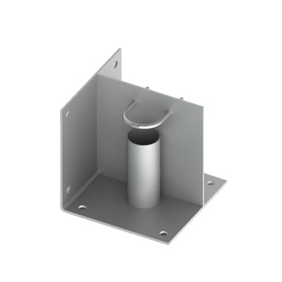 SYSCOM TOWERS SLM-BA-2G Base de piso o esquina para mástil de 2″