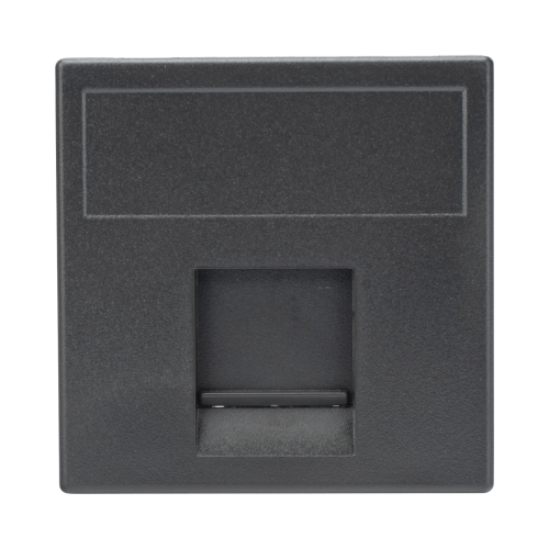 SIMON SM-1-KEY-G Módulo Color Grafito con 1 Espacio para Jack Keystone, (K76/14)
