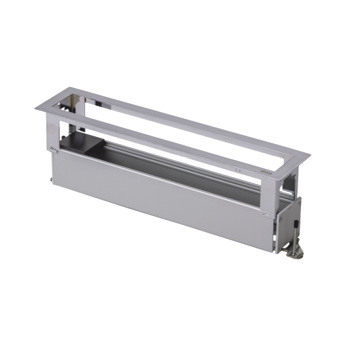 SIMON SM-CEP-6M Caja Para Instalación en Escritorio para Voz, Datos o Contactos Eléctricos, Capacidad para 6 Módulos, Salida de Cables «Posterior», Los Módulos se Adquieren Aparte, (KFC136/14CY)