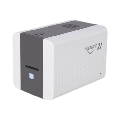 IDP SMART21SK Impresora de Tarjetas Semi- automática SMART21, Ingreso de Tarjetas Manual/Incluye Ribbon, Software y 100 Tarjetas PVC