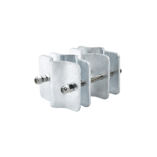 SYSCOM TOWERS SMM-K4 Herraje Adaptador de Mástil para Diámetros desde 3/4″ hasta 2-1/4″. Galv. en Caliente.