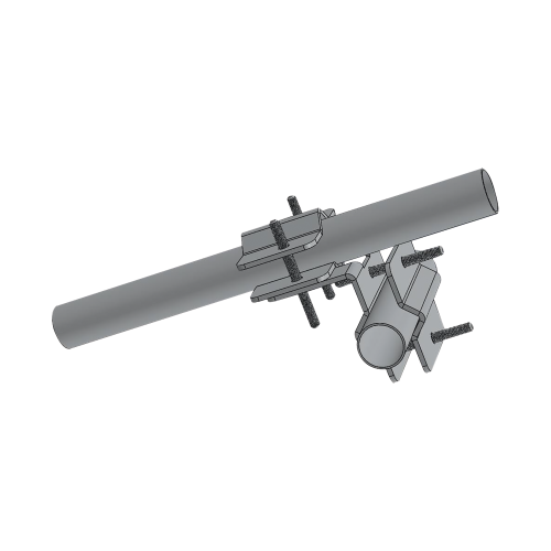 SYSCOM TOWERS SMMK5 Herraje Adaptador Cruzado para Mástil para Diámetros desde 7/8″ hasta 2″.