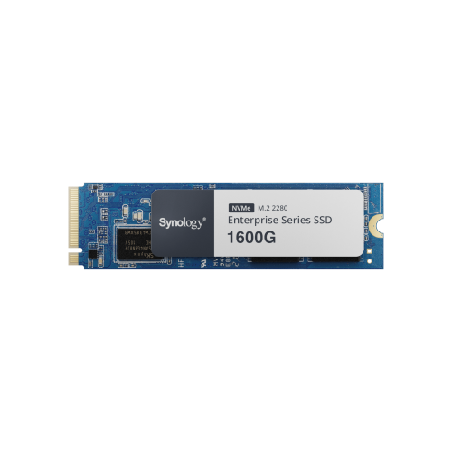 SYNOLOGY SNV5420-1600G SSD NVMe M.2 Serie Enterprise | SSD 1600GB | Alto Rendimiento 660.000 IOPS Lectura | 120.000 IOPS Escritura | Hasta 2900 TBW | Protección de Datos Integral | Compatibilidad con Synology DSM.