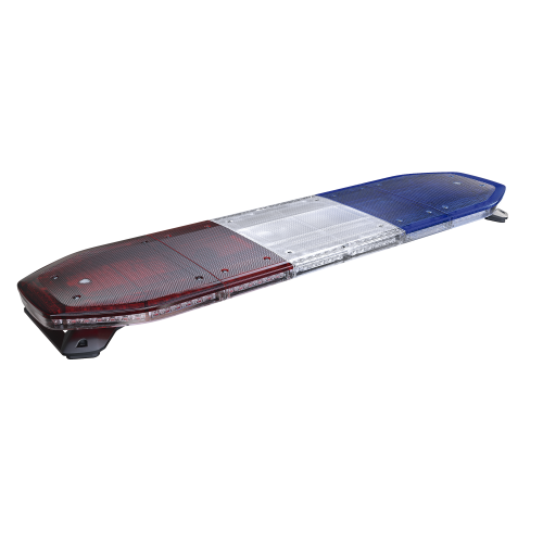 SIGNALPRO SP216 Barra de luces LED de 48″, 216 LED, Dual Color, Programable, Rojo/Azul/Ámbar/Claro, Ideal para Equipar Unidades de Seguridad Publica con Domos Rojo, Claro y Azul