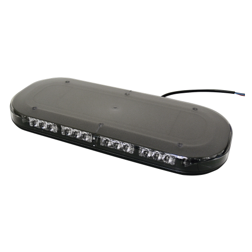 SIGNALPRO SP5AW Mini barra de 42 LED, ámbar/blanco, 15 Pulgadas, SAE, Montaje Fijo Con Tornillos, 12-24 Vcd, Lente transparente