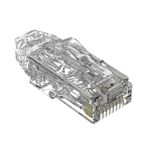 PANDUIT SP628-C Plug RJ45 Cat6/6A, Para Cable UTP de Calibre 28 AWG (Diámetro Reducido), Chapado en Oro de 50 micras, Paquete de 100 piezas