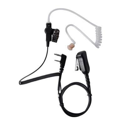 PRYME SPM-1301 MICRÓFONO DE SOLAPA CON AUDÍFONO DISCRETO P/ KENWOOD Serie G/ 3230/ 2102G/ 2202L/ 2212L/ 2170/ 2360/ 2302/ 2312/ 2000/ 2402/ NX220/ NX240/ TKD240.