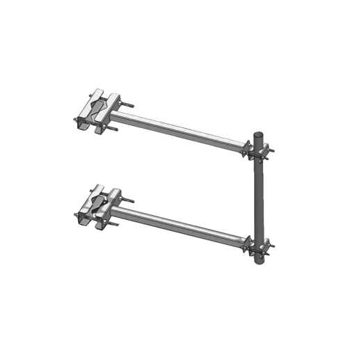 SYSCOM TOWERS STAB-L1 Brazo Lateral para Torre Autosoportada, Tubo de 2″ Ced. 30 X 60 cm, Sep. 60 cm.