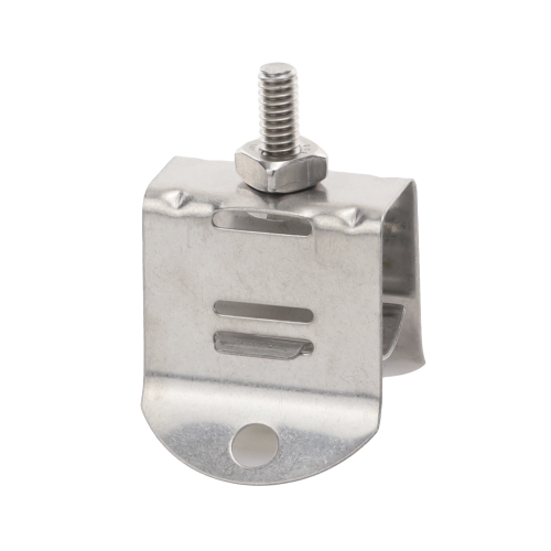 SYSCOM TOWERS STBH12 Sujetador de doble click para cable coaxial de 1/2 paquete de 10 piezas.