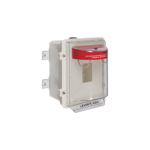 STI STI-1200A-ES Protector Universal para Estación Manual, Fabricado en Policarbonato Súper Fuerte Para Uso en Exterior