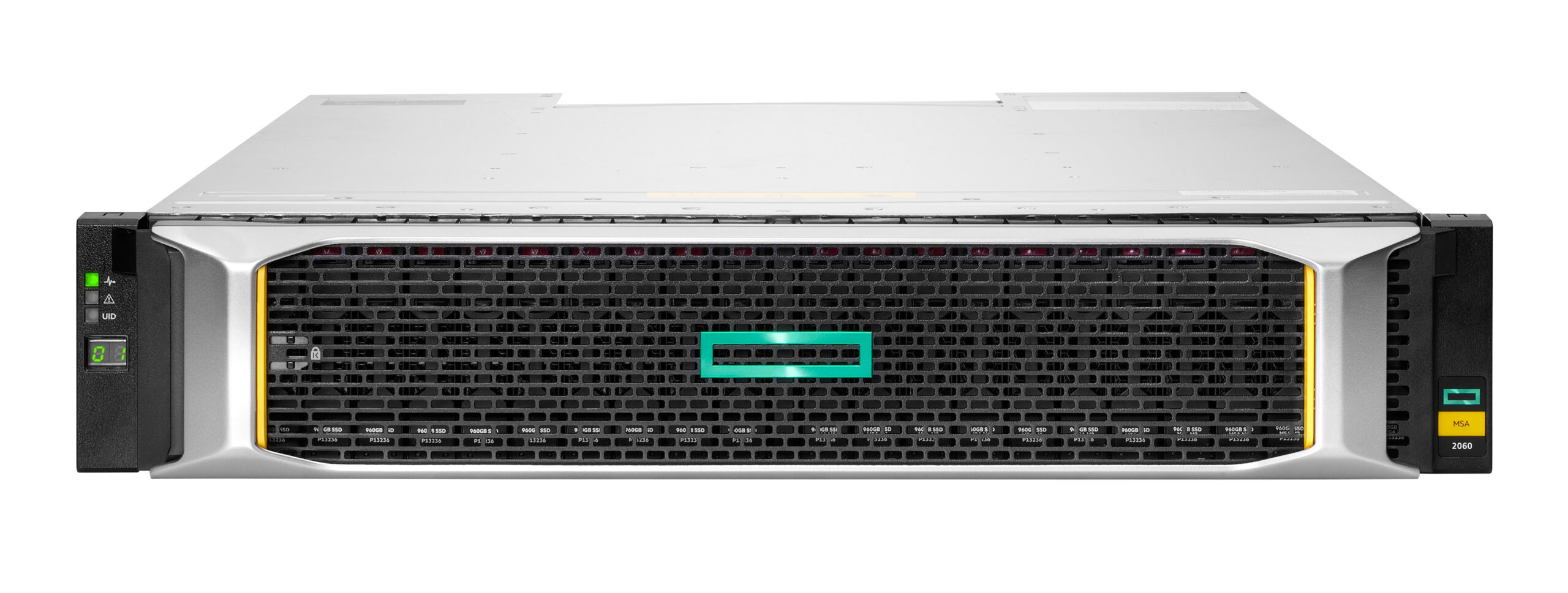HPE MSA 2062 SFF 2x16Gb FC 4-Port Controller 12×2.4TB HDD 4x16Gb SFP FC XCVR 32TB Storage Array –