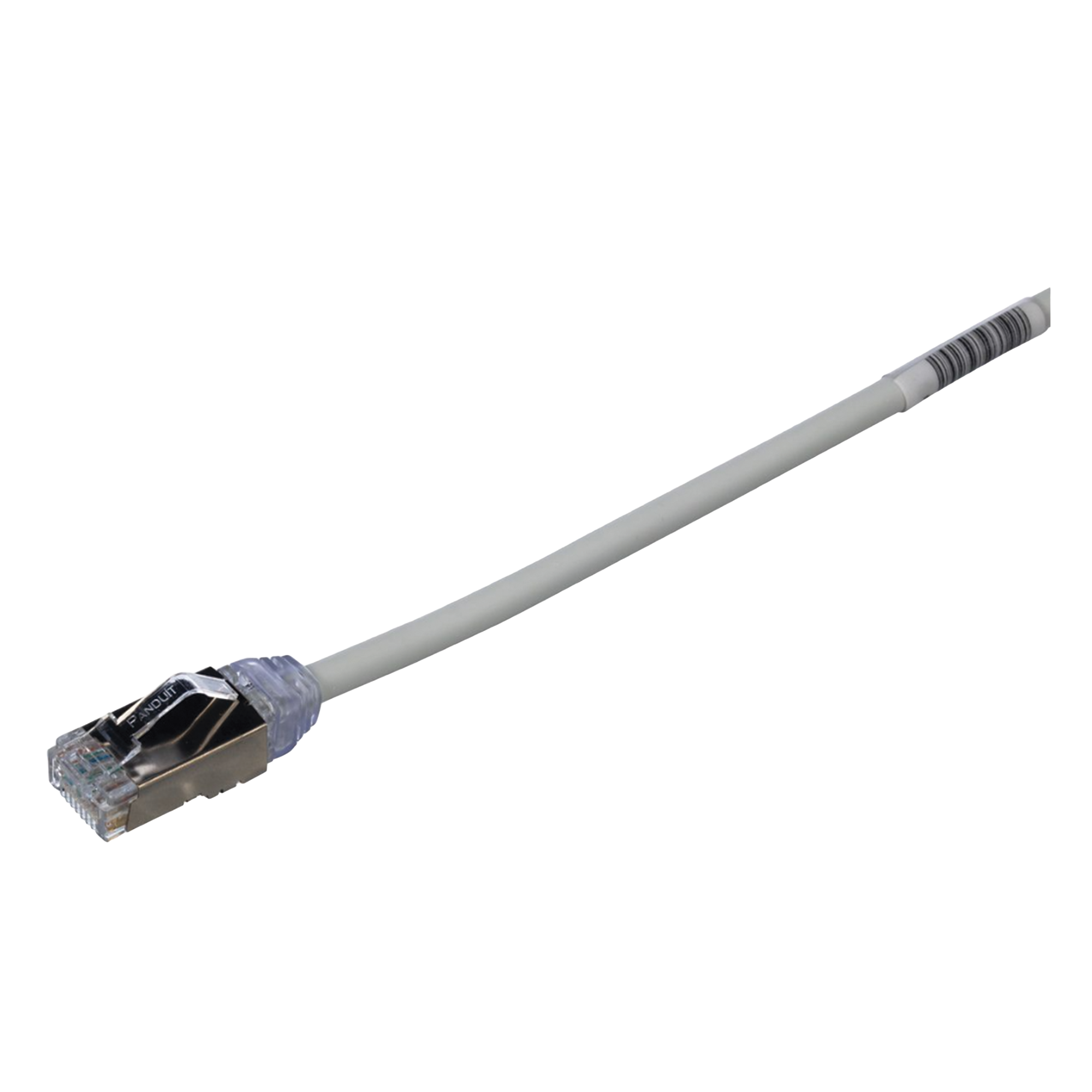 PANDUIT STP28X2MIG Patch Cord Cat6A, Diametro Reducido 28 AWG, Blindado S/FTP, CM/LS0H, 2 m, Color Gris