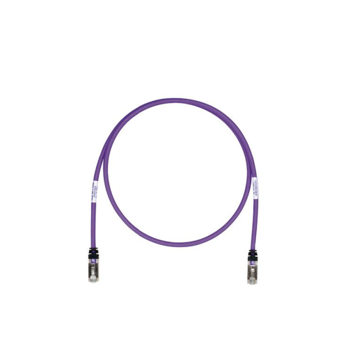 PANDUIT STP6X10VL Patch Cord Cat6A, Blindado S/FTP, CM/LS0H, 10ft, Color Violeta