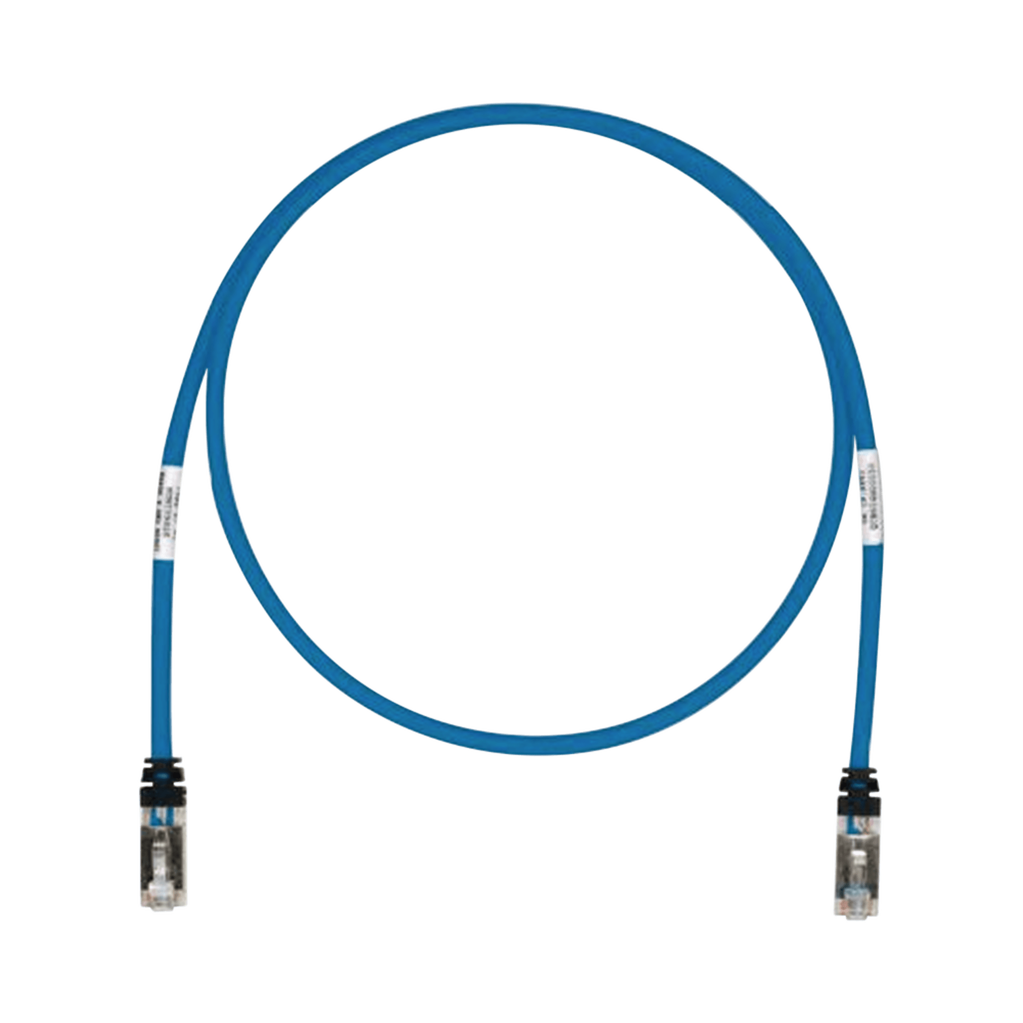 PANDUIT STP6X20MBU Patch Cord Cat6A, Blindado S/FTP, CM/LS0H, 20 m, Color Azul