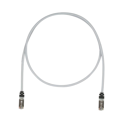 PANDUIT STP6X3IG Patch Cord Cat6A, Blindado S/FTP, CM/LS0H, 3ft, Color Gris