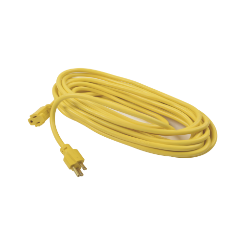 SURTEK SYS-136173 EXTENSIÓN ELÉCTRICA DE USO RUDO ATERRIZADA 10 METROS, 127 V CA 10 A MÁXIMO, COLOR AMARILLO.