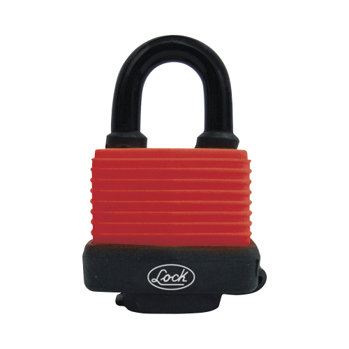 LOCK SYS-C25-S40 Candado Impermeable con Llave Estándar, Arco Corto de 26 mm/ Nivel de Seguridad 4, Línea Comercial.