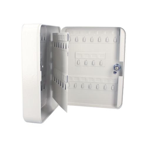 LOCK SYS-CLL-36 Caja para llaves con capacidad para 36 llaves/ Medidas 160 x 200 x 75 mm (ancho x alto x profundidad)/Fabricada en acero/ Cerradura con llave.