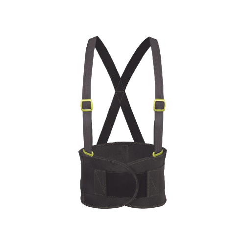 URREA SYS-USF02M Faja elástica reforzada mediana, con cierre delantero y herrajes de plástico.