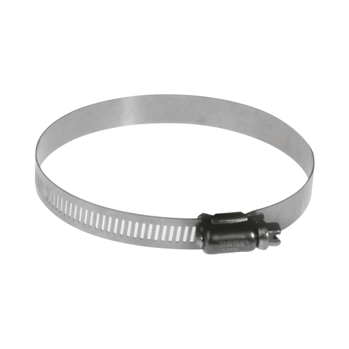 SURTEK SYS137717 Abrazadera Sin Fin Diámetro 3-9/16″ a 4-1/2″, 1/2″ de Ancho, Acero Inoxidable.