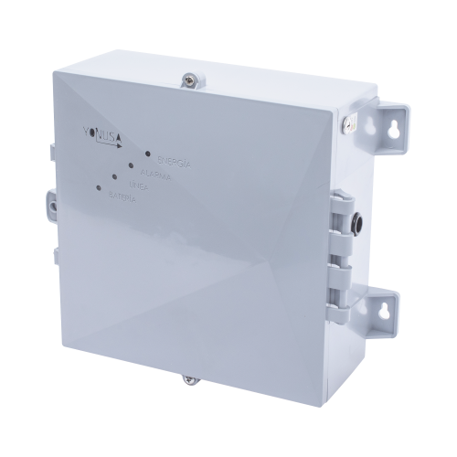 YONUSA SYSNG-V3 Energizador con tecnología SMT de 12,000Volts-1Joule/ 2500Mts Lineales de Protección, Cercas Electrificadas