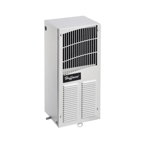 HOFFMAN T150116G100 Aire Acondicionado Compacto Para Exterior, Uso en Gabinetes de Telecomunicaciones de Grado Industrial, Frío T15, 800 BTU, 115 Vca, de Acero, Color Gris