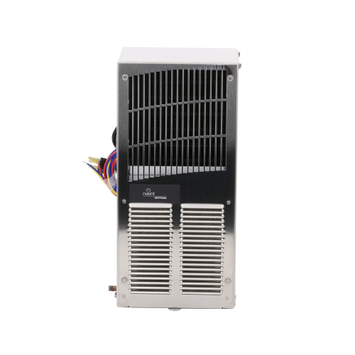 HOFFMAN T150116G152 Aire Acondicionado Compacto Para Exterior, Uso en Gabinetes de Telecomunicaciones de Grado Industrial, Frío T15, 800 BTU, 115 Vca, de Acero Inoxidable 304, Color Gris