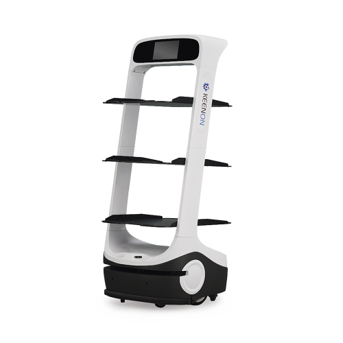 ROBOT DE SERVICIO T6LB PARA ATENCIÓN EN RESTAURANTES, ENTREGA DE PEDIDOS, REPARTO DE ALIMENTOS Y AUTOMATIZACIÓN DE SERVICIO DE MESERO EN NEGOCIOS DE HOSTELERÍA Y GASTRONOMÍA