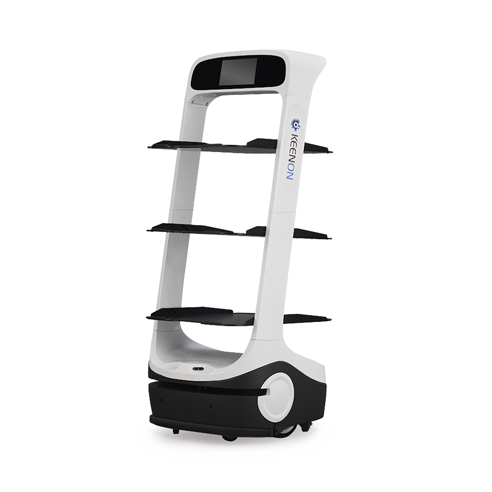 ROBOT DE SERVICIO T6LB PARA ATENCIÓN EN RESTAURANTES, ENTREGA DE PEDIDOS, REPARTO DE ALIMENTOS Y AUTOMATIZACIÓN DE SERVICIO DE MESERO EN NEGOCIOS DE HOSTELERÍA Y GASTRONOMÍA