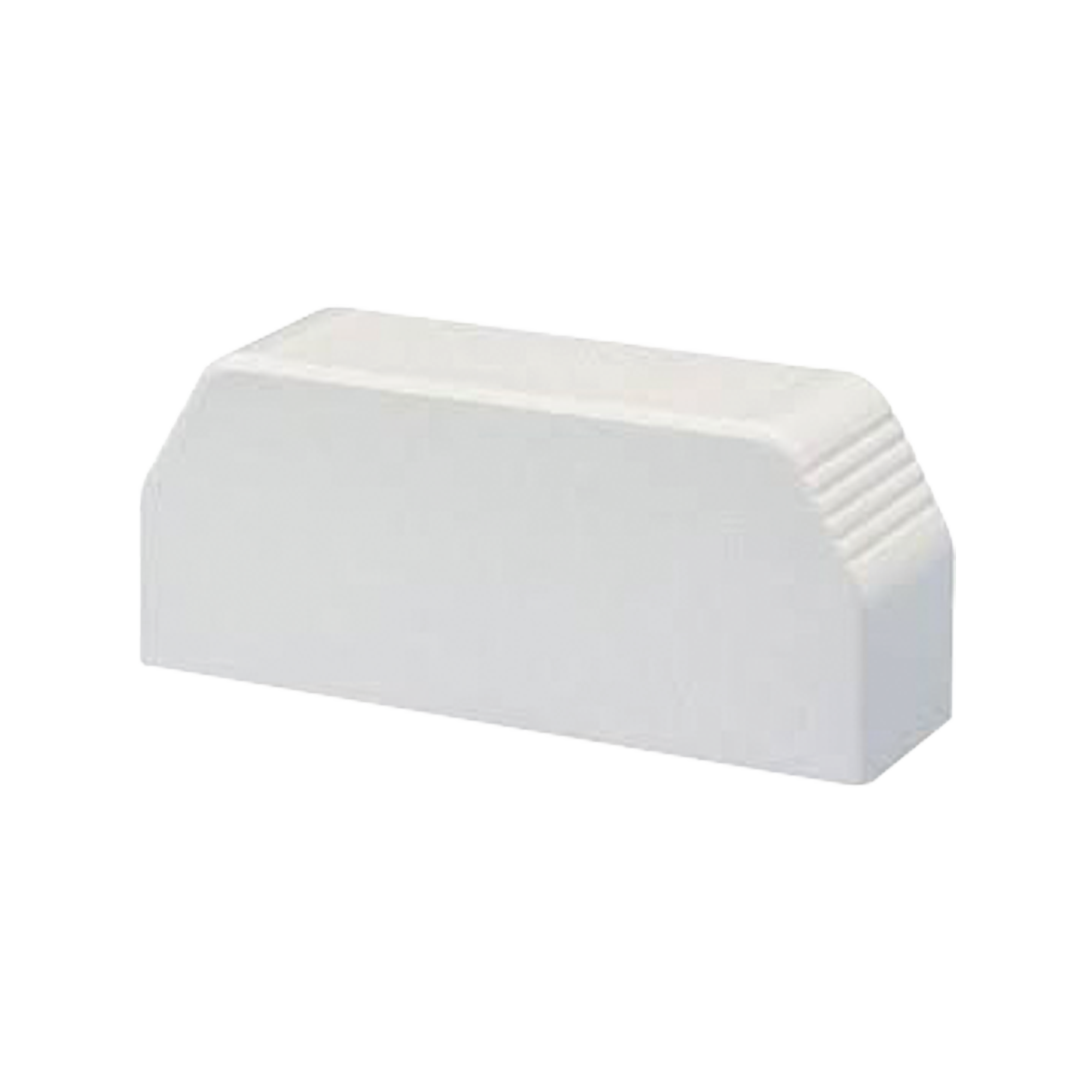 PANDUIT T70ECIW Tapa final, para uso con canaleta T70, Material PVC Rígido, Color Blanco Mate