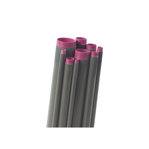 RAWELT TAL-50-PC Tubo Conduit rígido de aluminio de 2” (50.8 mm) con recubrimiento de PVC de 3.05 m con cople.