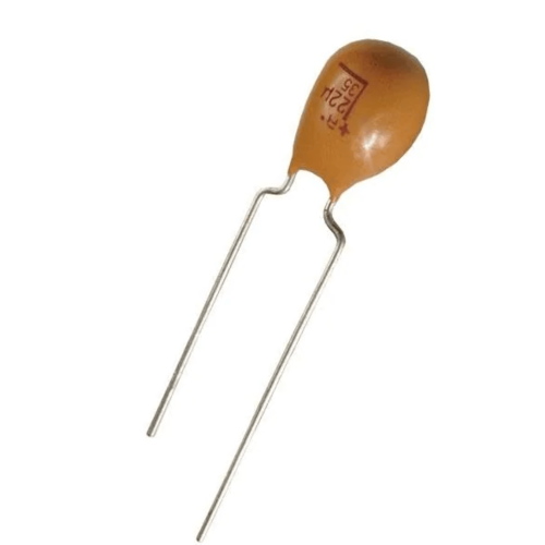 SYSCOM PARTS TAP-225K-025SCS Capacitor de Tantalio de 2.2uF , Emplomado sólido de 25V