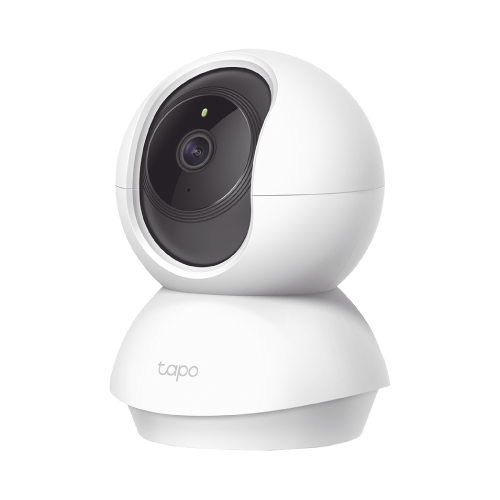 TP-LINK TAPO-C200 Cámara IP Wi-Fi para hogar, 2 megapixel, audio doble vía, visión nocturna, notificación Push, acepta memoria Micro SD de para grabación.