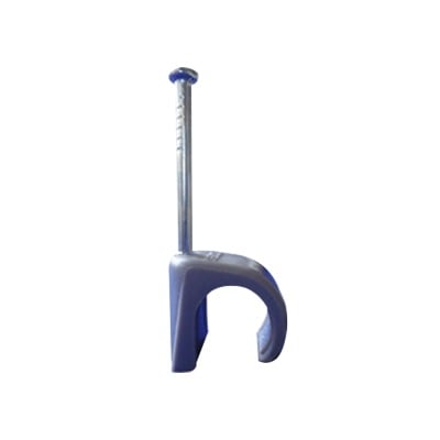 THORSMAN TC-1014 Grapa para cable redondo de 10mm color gris (100pzs) (3104-00100)