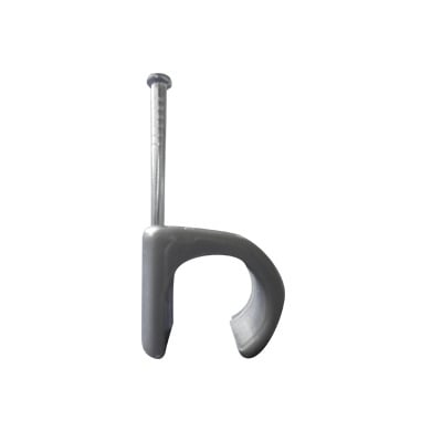 THORSMAN TC-1420 Grapa para cable redondo de 14mm color gris (100pzs) (3105-00100)