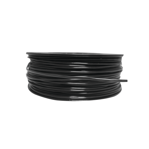 SAFE FIRE DETECTION INC. TC-365N-500 Bobina de 152 Metros de Cable Detector de Calor, Temperatura Fija 185° C, Recubrimiento de Nylon Negro para Aplicaciones en Exterior