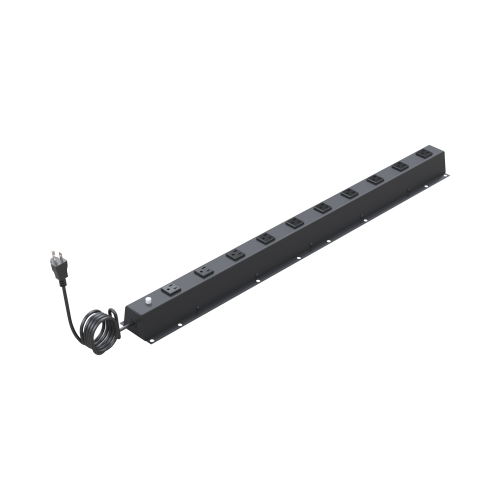 LINKEDPRO BY EPCOM TCM-SR19KIT PDU Vertical de 10 Contactos (NEMA 5-15R). Volt. Ent./Sal.: 120Vca/15A compatible con Racks EIRL y EIQR.